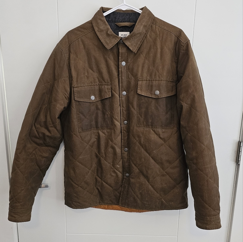 Flint and Tinder Waxed Shacket